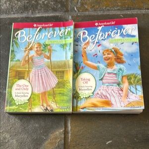 American Girl Pink Mary Ellen Books 1 and 2